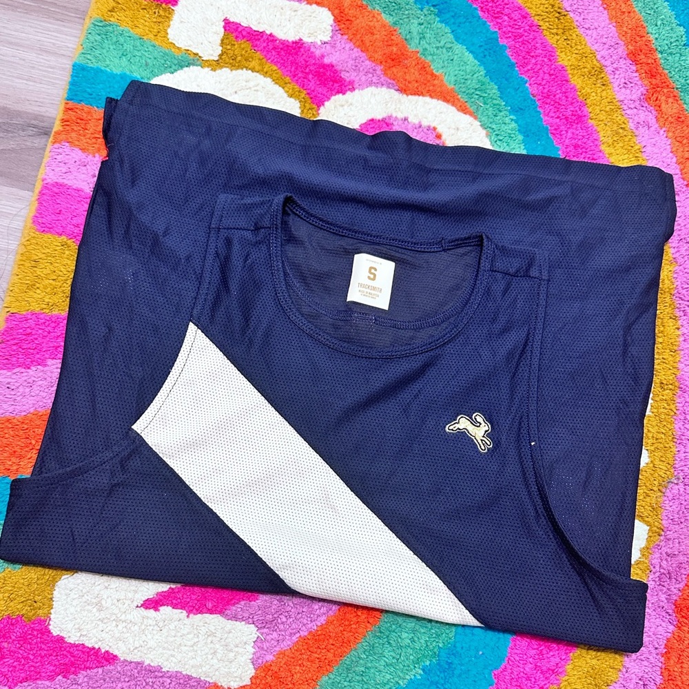 Tracksmith Van Cortlandt Singlet Navy